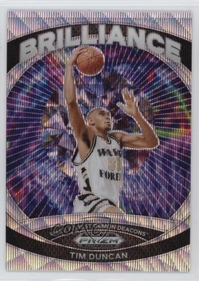 2024-25 Panini Prizm Draft Picks Brilliance Wave /99 Tim Duncan #19 HOF 3s8