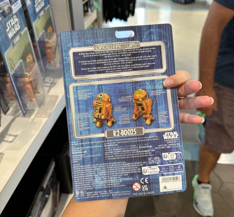 NEW💥Disney Parks 2025 Halloween Star Wars Droid Factory R2-B0025