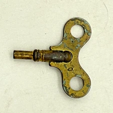 Brass  Plated Clock Key #0  2.4mm  (CM71-3289)