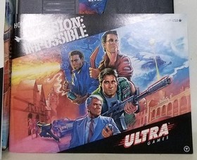 Mission: Impossible (Nes)(1990) CIB. Game, Box, Manual & Poster/Ad. Free Ship!!!