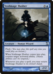 Voidmage Husher #92 Time Spiral Magic: The Gathering MTG