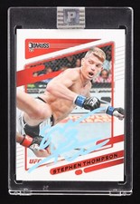 Stephen Thompson Signed Card UFC Donruss 2022 Autograph MMA Beckett COA 03