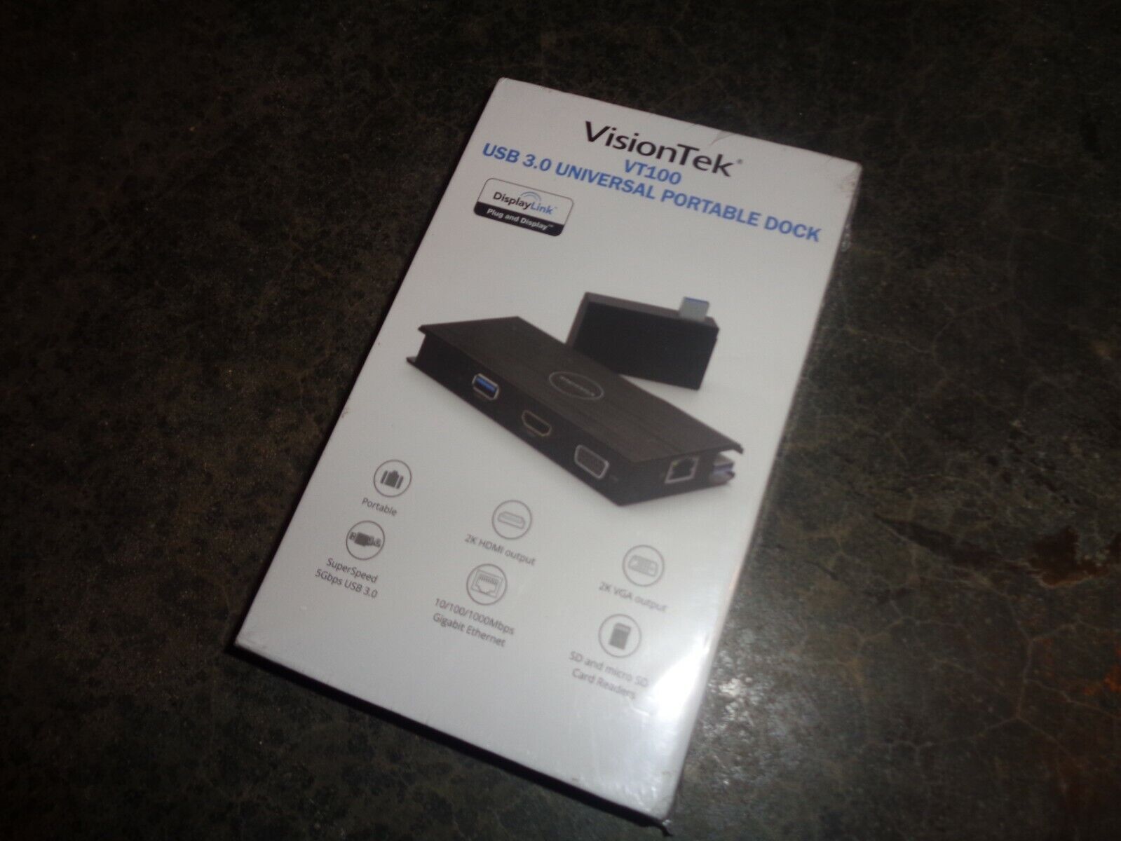NEW *Visiontek* VT1000 USB 3.0 Universal Portable 901200 Dock Sealed