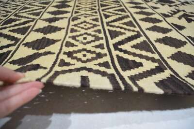 Tapis Kelim Ghashgai Tissé Main Laine - Multicolore, 232 X 158 Cm, Motif Oriental Traditionnel, Neuf