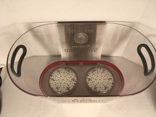 Very Rare Russian Standard Rare Metal Bottle Ice Bucket Tub ~ Lighted! - Picture 2 of 6
