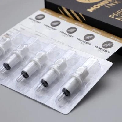 Monsters Ink Precision Needle Cartridge 05 Round Shader 0.30mm(Box of 20) 1005RS