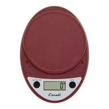 Escali Primo Digital Food Scale - Warm Red