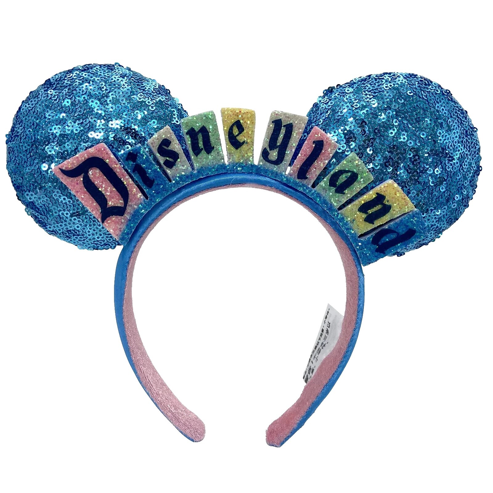 New Retro Disneyland Marquee Ear Headband  //  Disney World Disneyland PHOTOS: NEW Classic Disneyland Marquee Minnie Ears Celebrate  main image 4