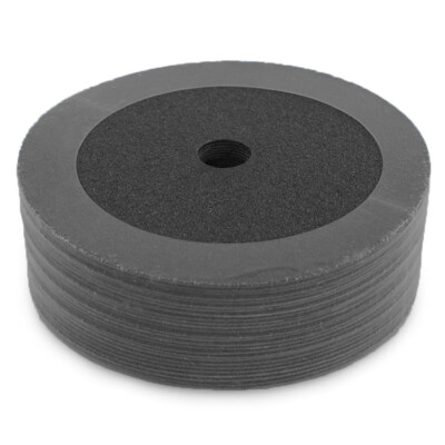 100 Pack - 7'' Silicon Carbide Resin Fiber Discs, 60 Grit 7 In Sanding Fibre Disc