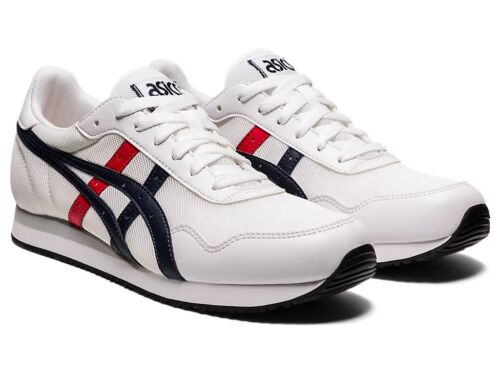 SCARPE ASICS TIGER RUNNER SHOES MEXICO 66 UOMO DONNA NERO BLU 1191A207 SNEAKER - Foto 18 di 86
