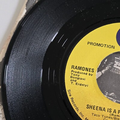 Ramones- Sheena Is A Punk Rocker b/w I Don't Care, 7