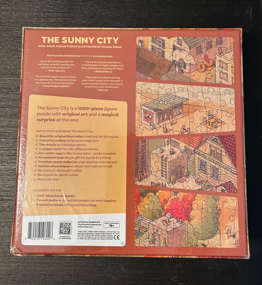 New Sealed Magic Puzzle Company 1000 Piece Jigsaw Puzzle The Sunny