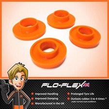 VW T5 Transporter Rear Upper + Lower Spring Pad Bush Set 12mm Polyurethane Poly