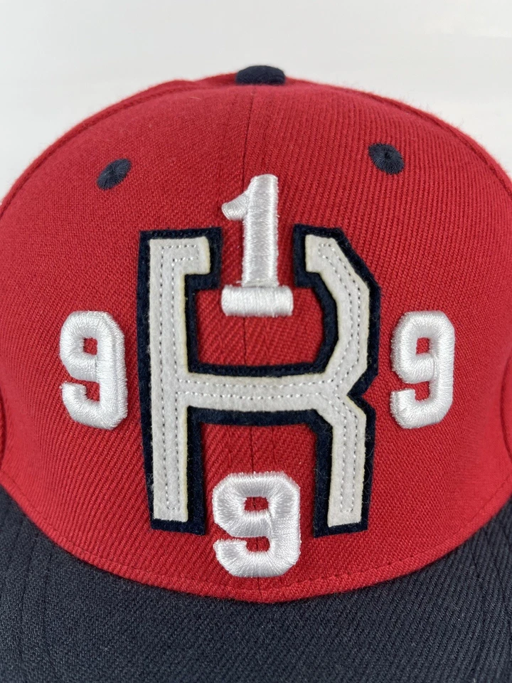 Gorra Rocawear para hombre roja 7 1/4 ajustada informal adulto hombre Foto 2 de 4