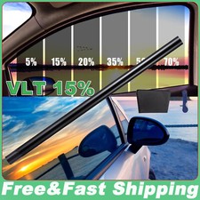 600cm Uncut Roll Window Tint Film 15 Vlt 20 X 20ft Feet Car Home Office Glass