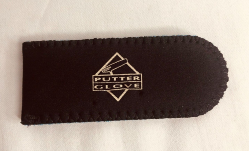 Putter Glove small putter head cover for blade style club: Pre-owned Black - Afbeelding 1 van 2