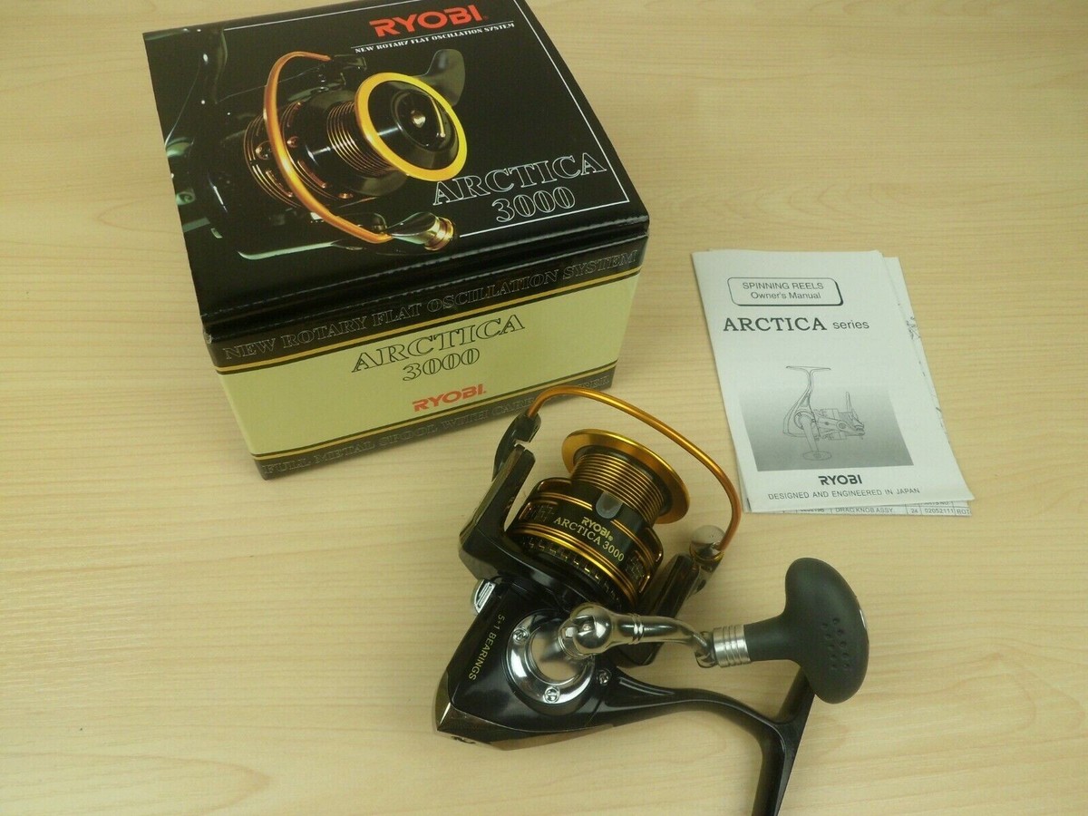 RYOBI ARCTICA 3000 Spinning Fishing Reel Full Metal Body | eBay