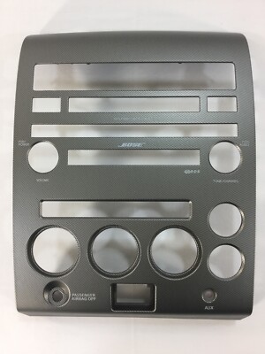 Bisel Central De Radio Para Nissan 350Z 2003-2004 – Pieza OEM 68260 CF40A (Usado, Original)