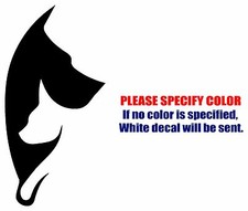 Cat Dog Petshop Graphic Die Cut decal sticker Car Truck Boat Window Bumper 12"