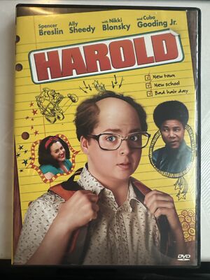 Harold DVD 2008 VVS Films Former Rental Movie Ultra Rare OOP Spencer Breslin