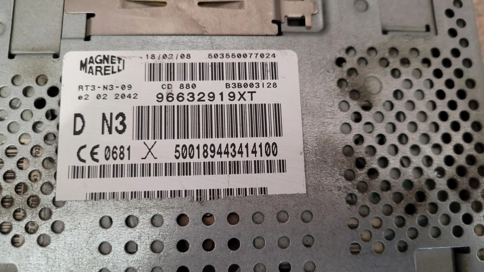 Autorradio GPS Navegador RT3-N3-09 List Peugeot Citroen, 14009787XT - Imagen 2 de 3