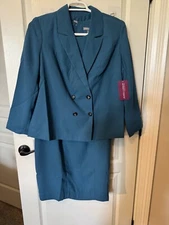 NWT Jessica London Midi Jacket Dress Blue Women’s Size 14