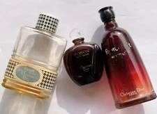 Lot Of Empty Bottles C. Dior 220Ml 50Ml And 200Ml RefA40