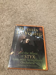 Distribution pindoff ltee single DVD styx-the symphonic Rock music+dennis deyoung (619061341931)