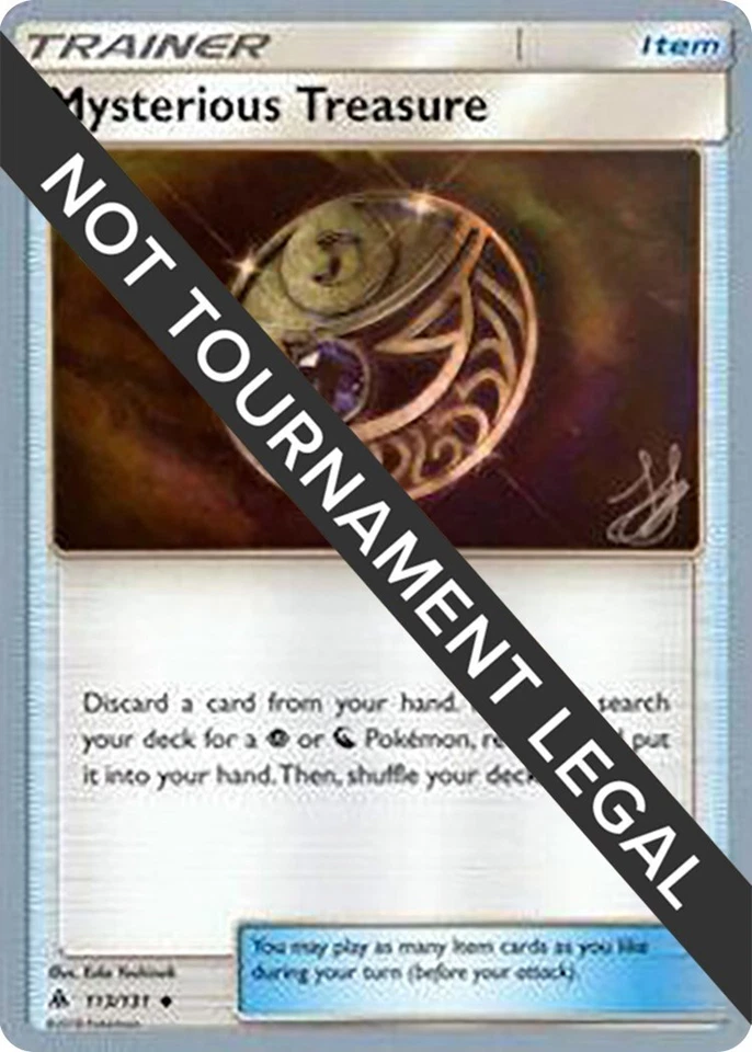 Mysterious Treasure 113/131 World Championship Decks