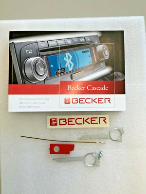 Becker Cascade Bedienungsanleitung+Ausbaukit Operating instructions+Install kit