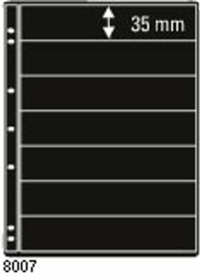 PRINZ PRO-FIL System 8007 100 Einsteckblätter 7 Fächer 35 x 195 mm