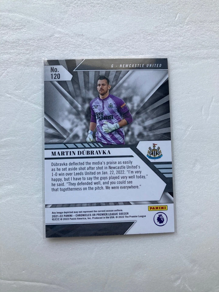 2021-22 Panini Chronicles Base Premier League Xr Martin Dubravka #120 - Image 2 of 4
