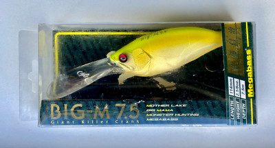 Megabass BIG-M 7.5 - Eastern Chart - Crankbait Wobbler Lure