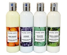 Whirlpool Bath Milk With Essential Oils Pure-Spa 250ml Four Fragrance Options