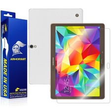 ArmorSuit MilitaryShield Samsung Galaxy Tab S 10.5 Screen White Carbon Fiber