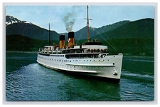 Postcard: Boats: Alexander Hamilton, Hudson River Day Line - Unposted