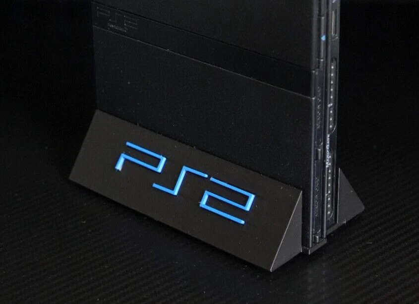 PlayStation 2 Slim Soporte Vertical Impreso en 3D Foto 4 de 4
