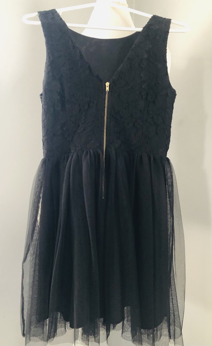 black dresses for juniors forever 21 Party/Concert/Special Occasion Dress Size Small School Style:ADAE212845