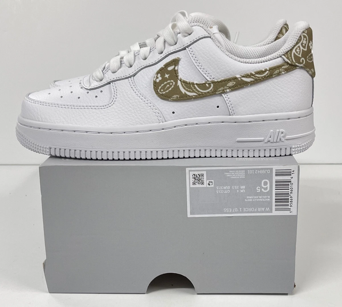 Nike Air Force 1 07 ESS White W for sale | eBay