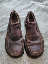 Dr. Martens The Original Oxford Stitched Brown Leather Shoes Mens Sz.11 ENGLAND