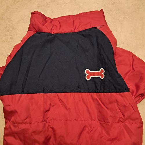 Top Paw Fashion Pet Dog Clothing Coat Red Puffer Soft Size L Red - Picture 8 of 9