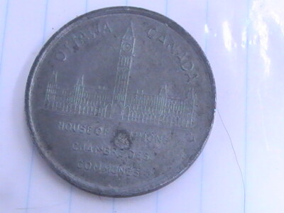 MEDAL MEDALLION CANADA ALEXANDER MACKENZIE 1873 OTTOWA CANADA