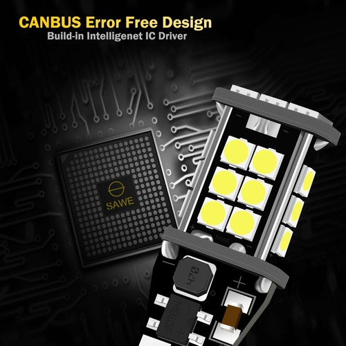 4x SAWE Blanco 921 T15 24smd LED Luz de Retroceso para Ford F15 Dodge Ram 1500 - Imagen 7 de 7