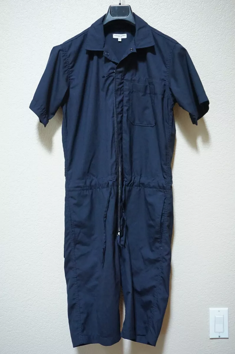 MINT | ENGINEERED GARMENTS COMBI TROPICAL WOOL LIGHTWEIGHT JUMPSUIT XS NAVY