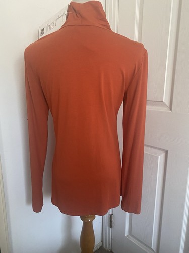 Joseph Ribkoff Tandoori Long Sleeve Mock Collar Sweater Top Size 8 NWT - Picture 8 of 13