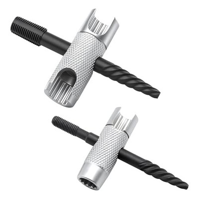 2 Pcs Grease Fitting Tool, 4-in-1 Grease Zerk Fitting Tool, Grease Zerk Tool