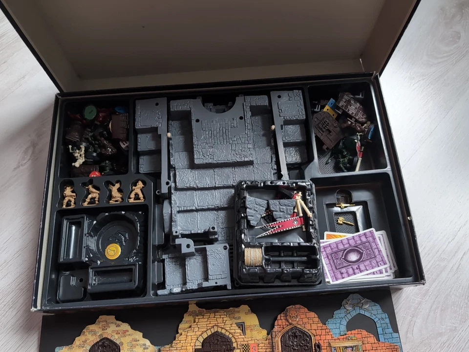 Das Schwarze Auge: Die Burg des Schreckens 1991 Schmidt Spiele Rarität Retro - Bild 4 von 4