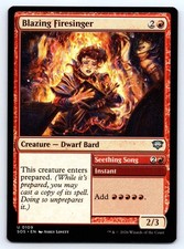 Blazing Firesinger // Seething Song #109 SOS Non-Foil MTG NM