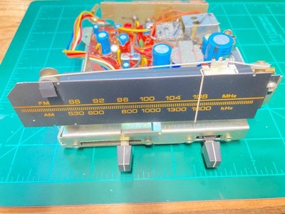 Vintage Digital Clock parts Hitachi KC600 AM/FM component tested works 1975