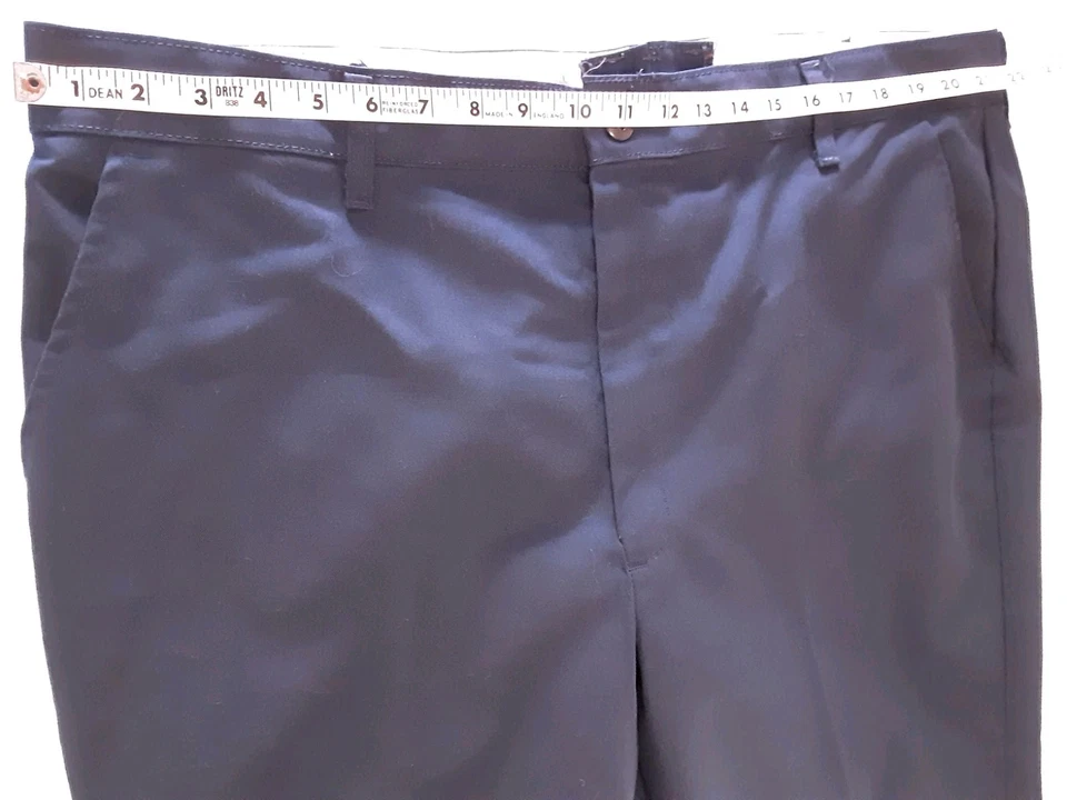 Lote de 2 Pantalones de Trabajo Para Hombre Rojo Kap Azul Marino 44 X 28.5" - Usados en Excelente Condición Foto 4 de 4